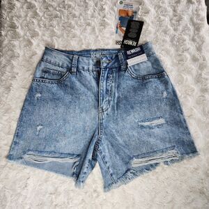 Rewash The Wedge Vintage Reunion Super High Rise Women's (5) Jean Shorts